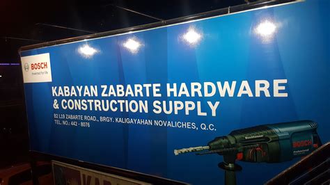 hardware stores quezon city|Kabayan Zabarte Hardware .